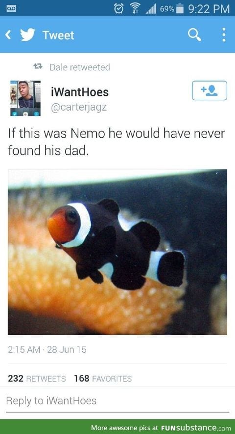 Would be a interesting sequal to Nemo