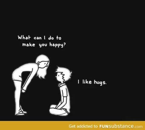 "hugs"