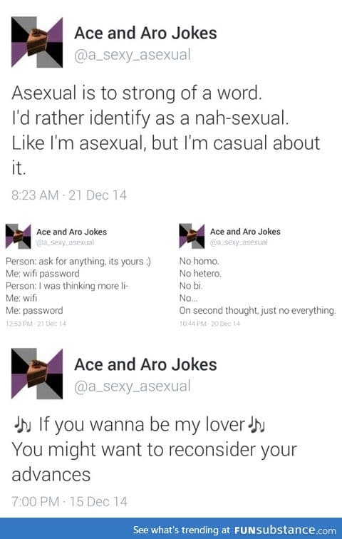 Ace and Aro jokes