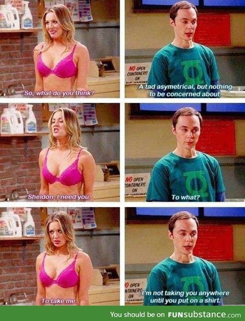 Damn it Sheldon