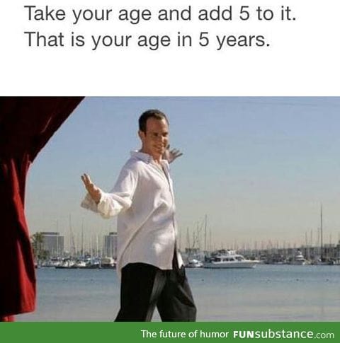 Mind blowing age trick