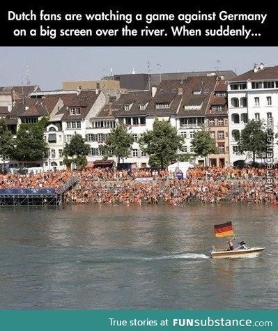 Who said Germans have no humour