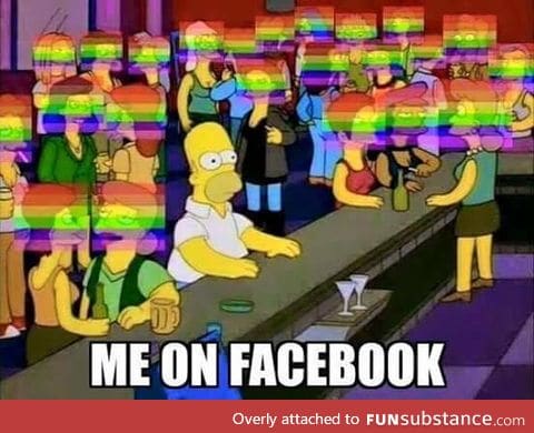 Being on facebook these few days