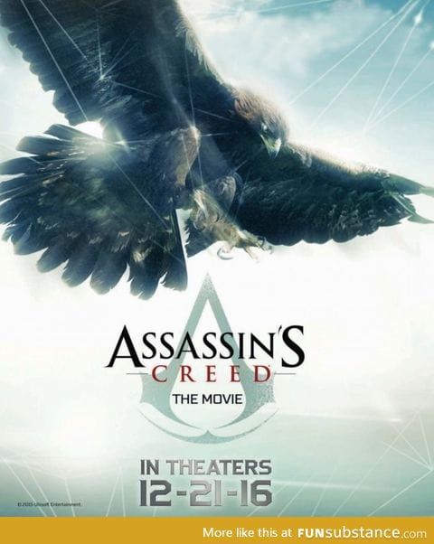 Finally it is official, Assassin's Creed the movie will air on Dec 21st 2016