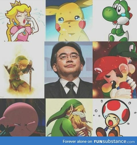 Goodbye Mr President, you will be missed. R. I. P. Satoru Iwata