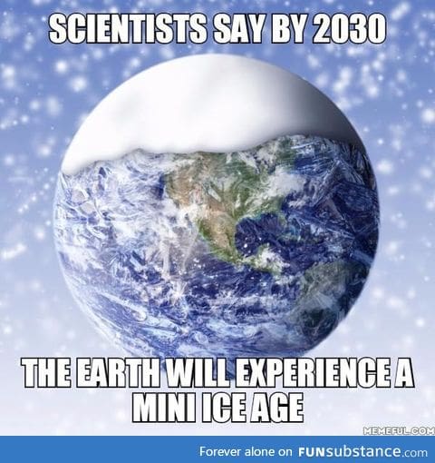 Woohoo! An ice age!