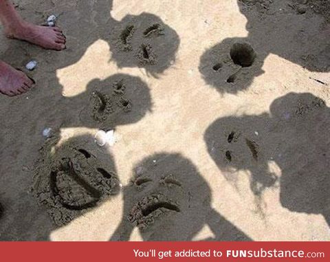 Beach faces