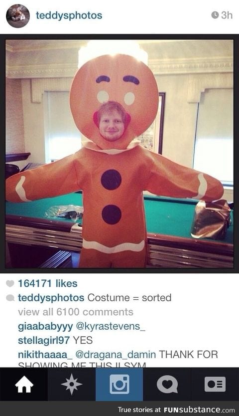 Ed sheeran is so cool