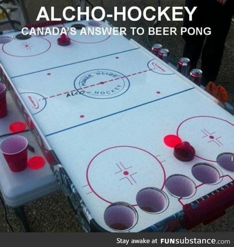 Canadian beer pong