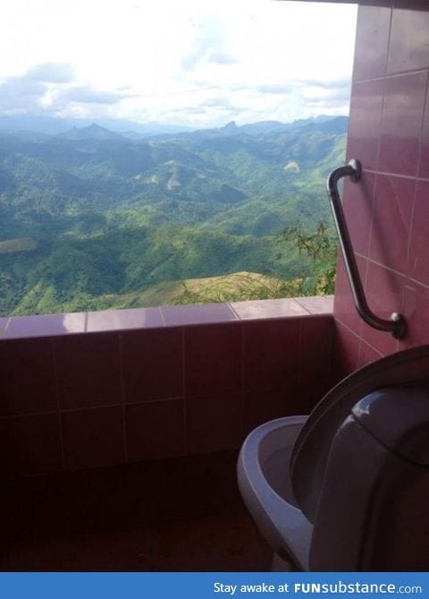 Best shitting spot ever