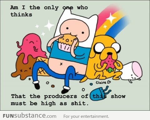 Adventure Time's only explanation