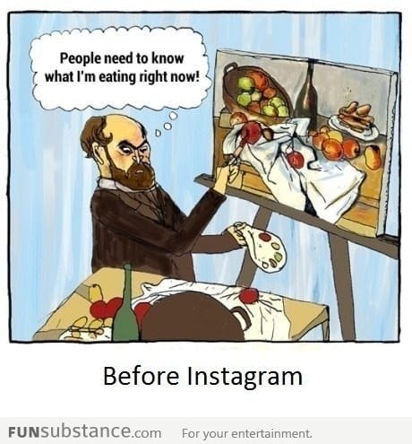 Life before instagram