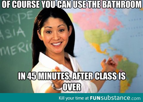 Scumbag teacher