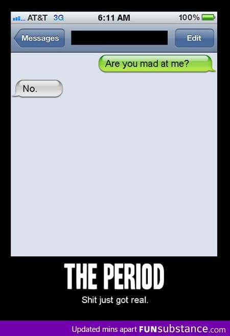 The period.