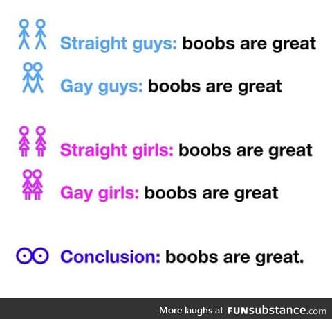 boobs ARE great