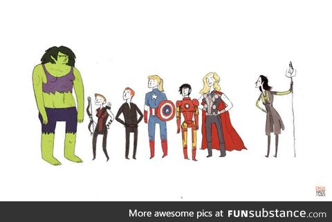 If the avengers switched genders