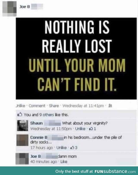 Mom is being f*cking savage