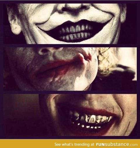 Whoever becomes the joker... He becomes a legend