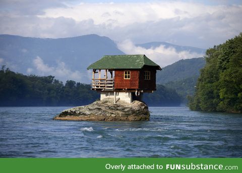 When you want a house on your own private island, but you have a very low budget