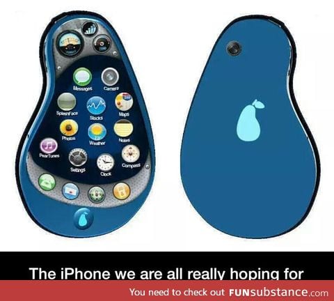 we all really want pear phones!