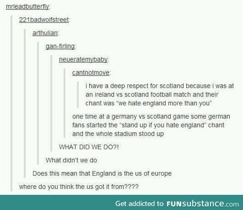 Everyone hates England