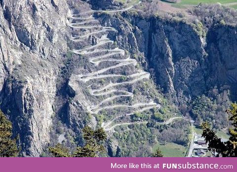 This is the final climb in tomorrow's stage of the Tour de France