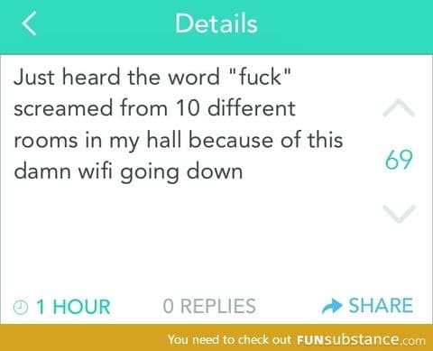 Wifi down