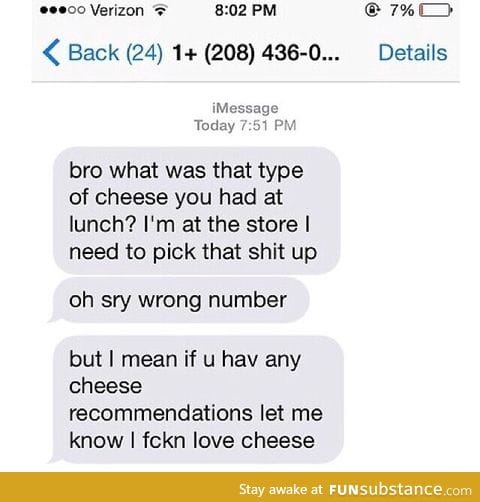 Cheese help needed