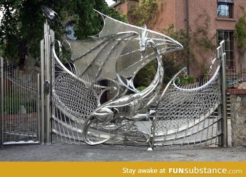 The most awesome gate Ive