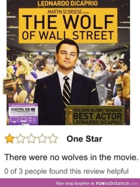 The greatest movie review I've ever seen