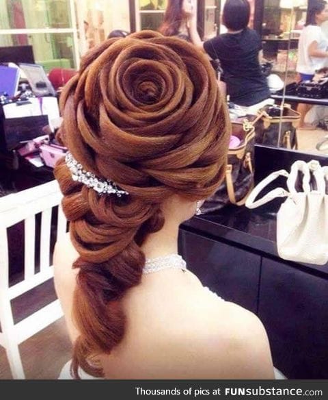 Rose hair