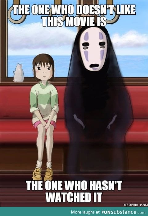 My favorite anime - Spirited Away