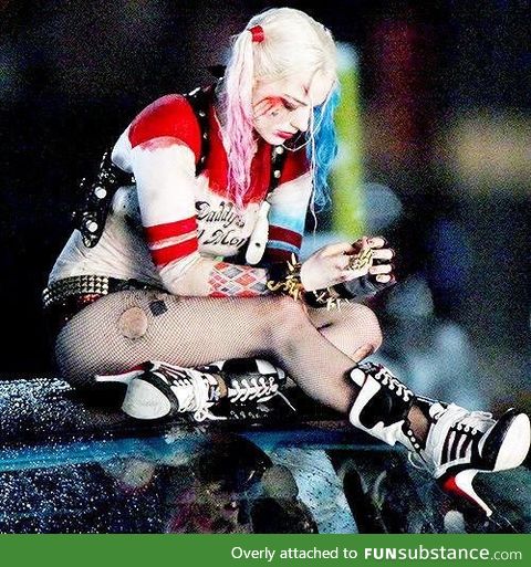 i think she's gonna be a great Harley Quinn