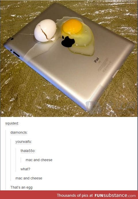 No, it's cheese
