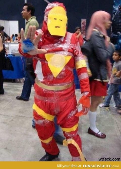 Easily the best Iron Man cosplay I've ever seen. It gets better the longer you look at it