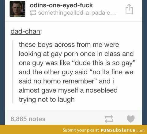 No homo