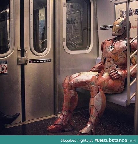 "Felt super safe on my subway ride home last night"