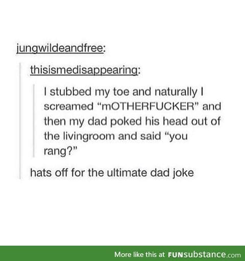 f*cking Dad joke