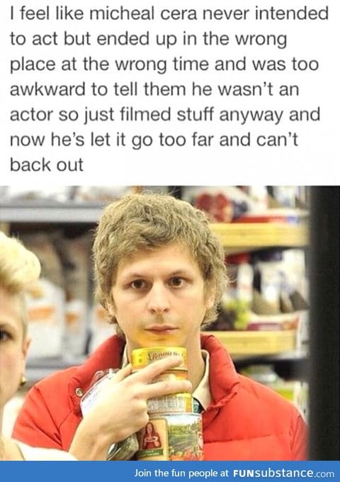 Michael Cera in a nutshell