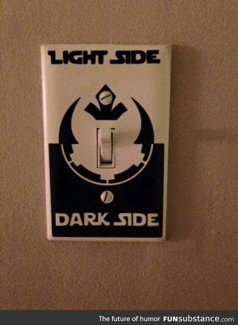 The only acceptable light switch