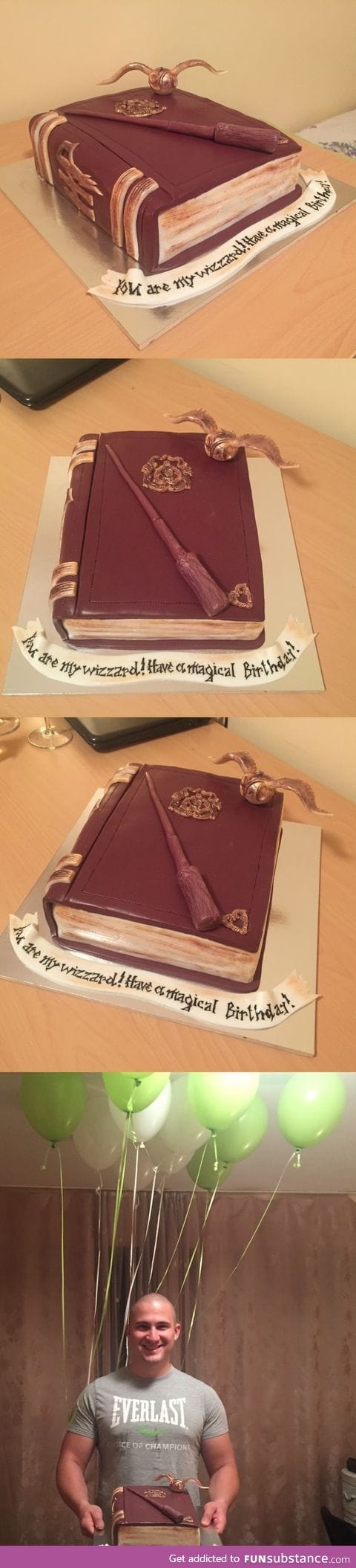 My wizard birthday cake