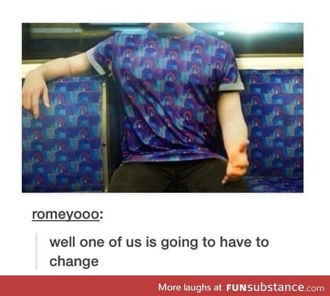 This happens every time, bus seats
