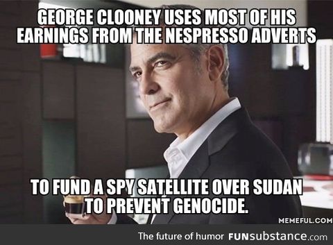 George Clooney Admitted Spying on Sudan