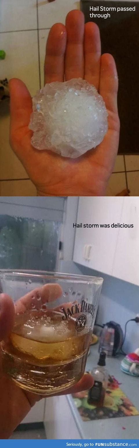 Making the most out of a hail storm