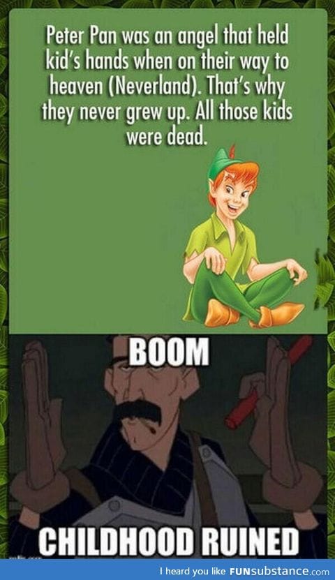 The reality about Peter Pan