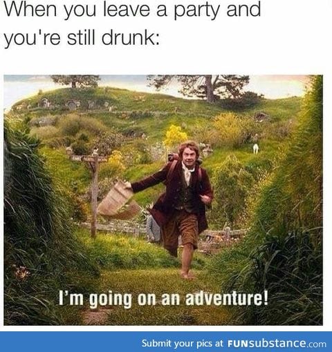 Drunk adventure