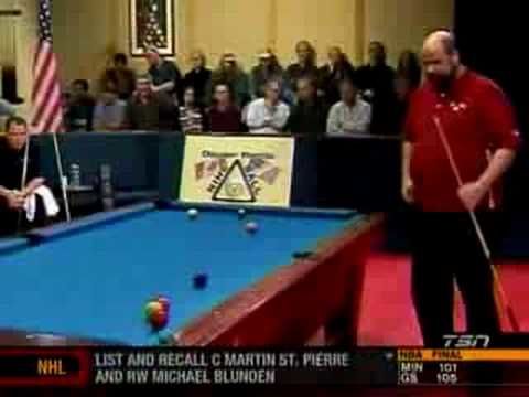 Sickest billiard shot