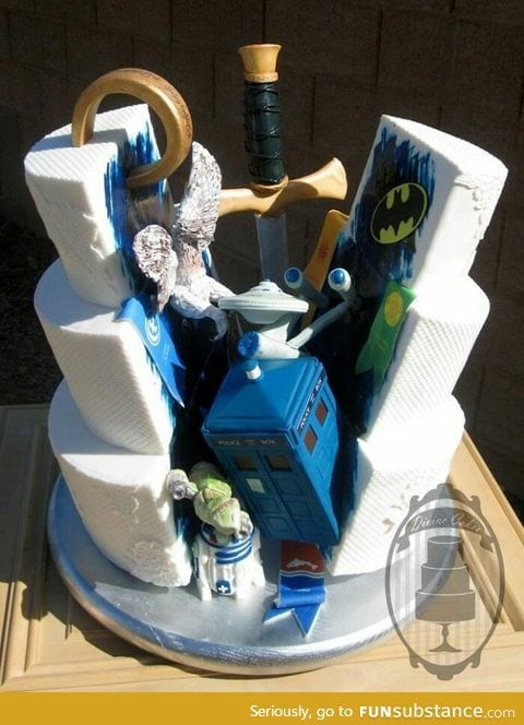 Now this is a wedding cake