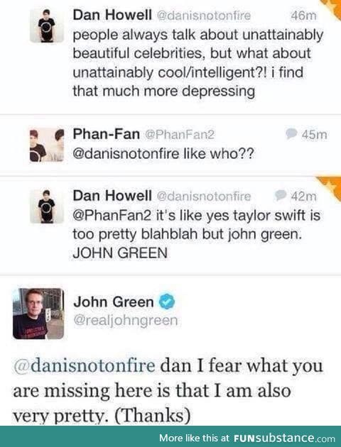 John Green foreverr