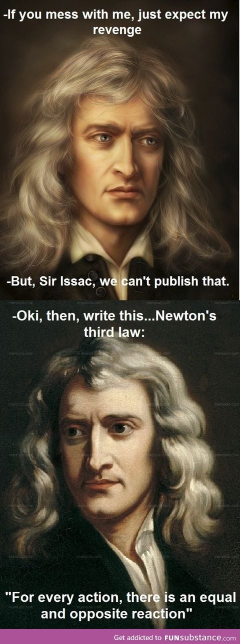 What Newton's 3rd law mean